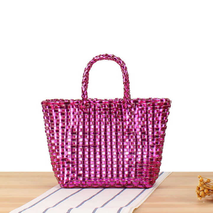 Refined wicker tote bag Stornfield