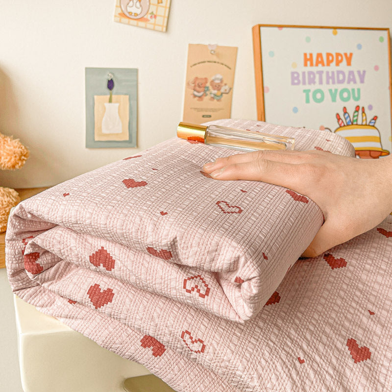 Reversible Playful Baby Quilt