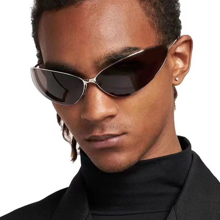 Women's Cat-Eye Sunglasses with Fashionable Metal Frame Stornfield