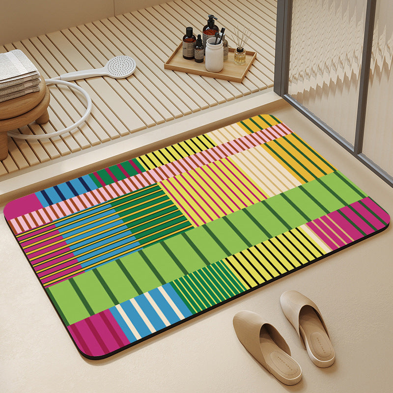 Cheerful Decorative Entrance Mat Stornfield