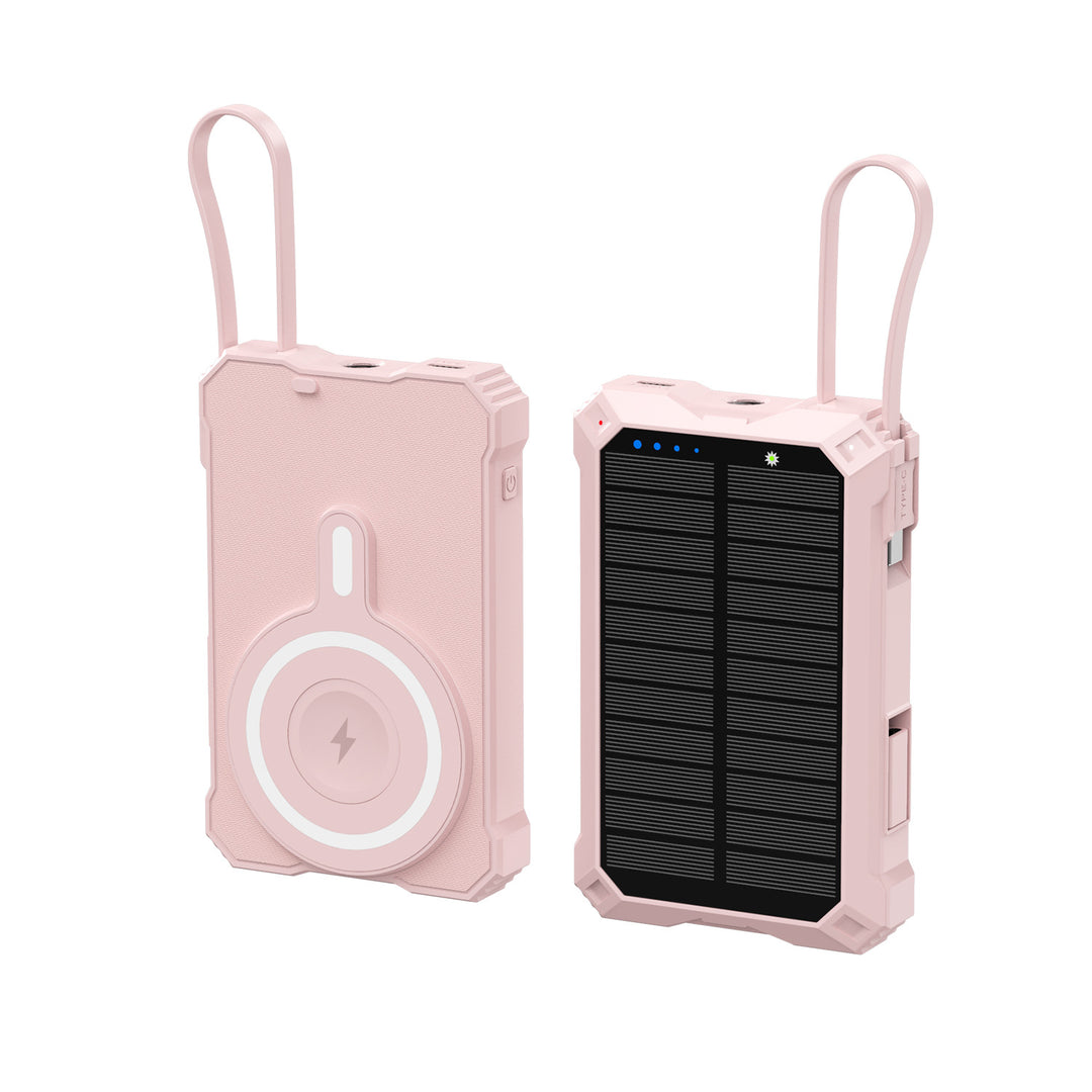 Solar-powered power bank with wireless charger Stornfield