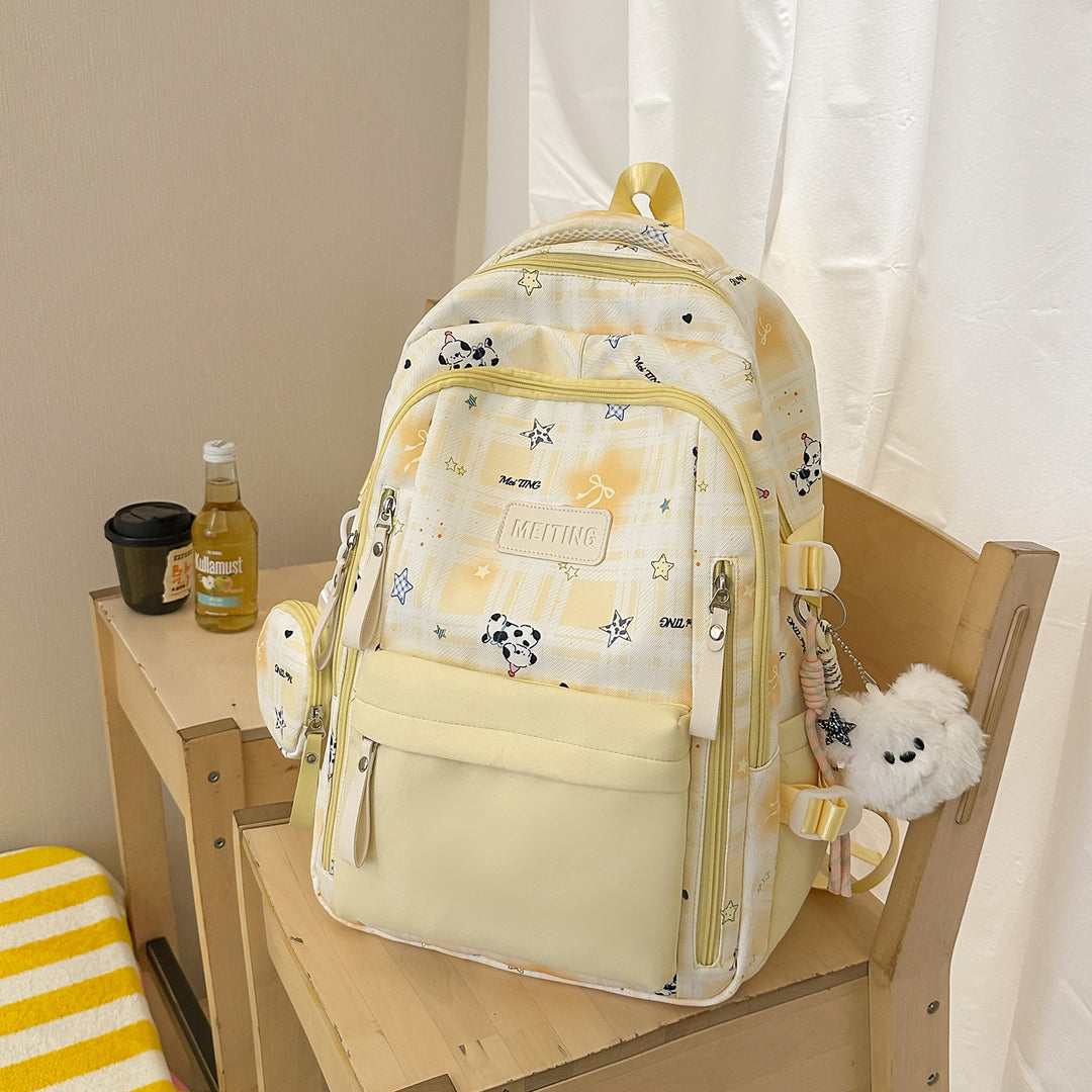 Fun-Themed Patterned Backpack Stornfield