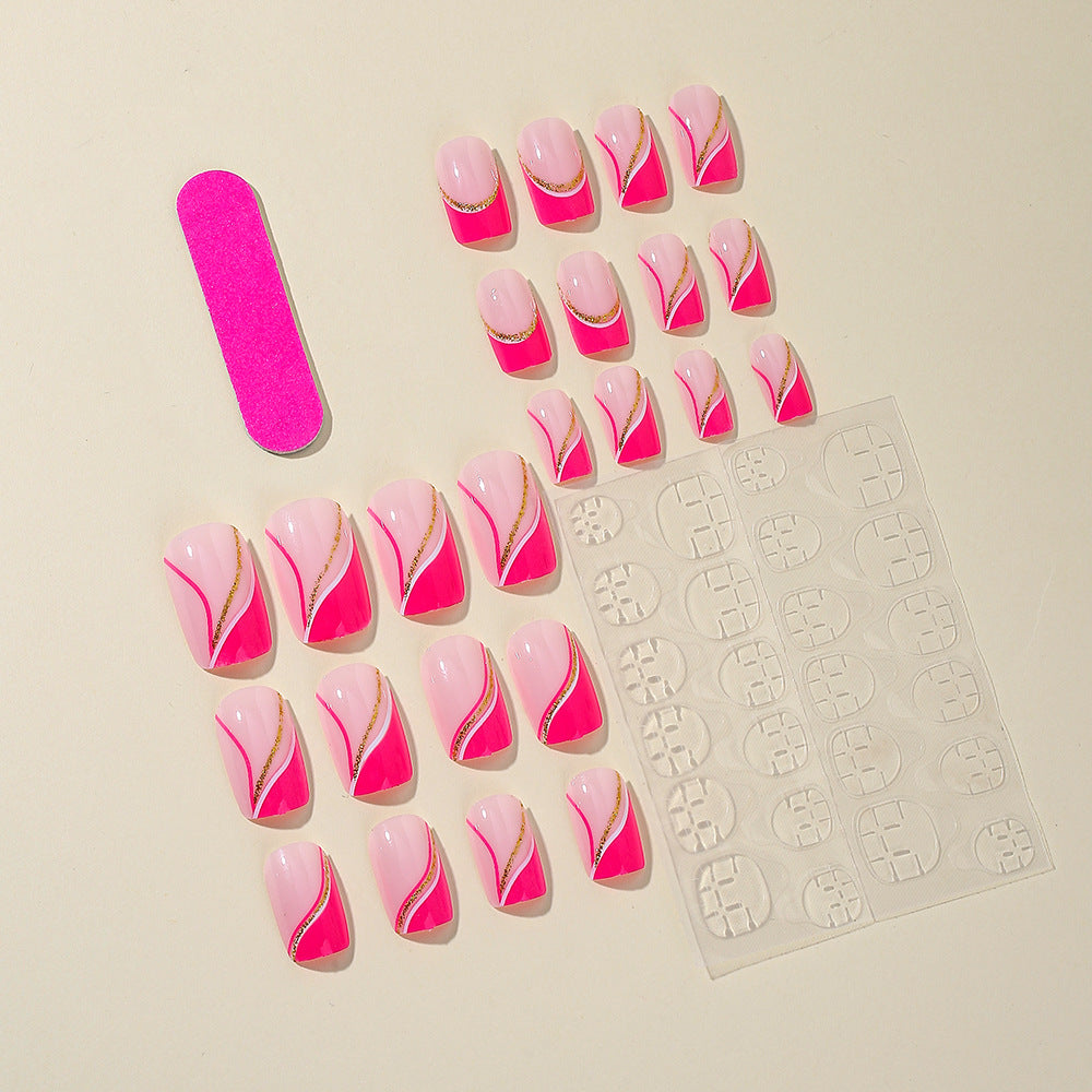 Glamorous Gradient Nail Art Extensions Stornfield
