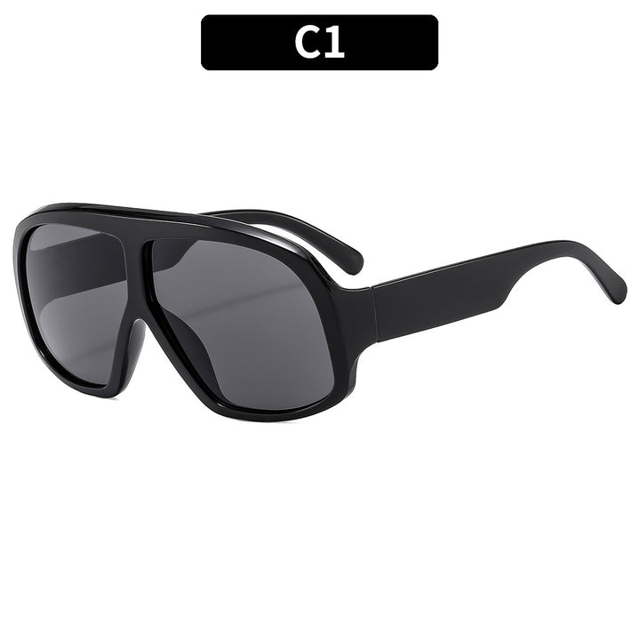 Modern Oversized Square Sunglasses