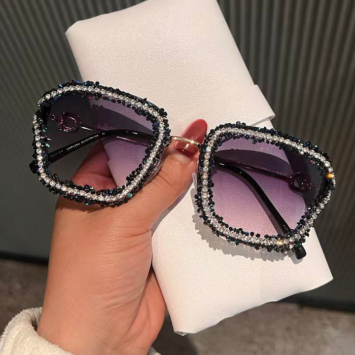 Women’s glamorous sunglasses with sparkling rhinestone embellishment Stornfield