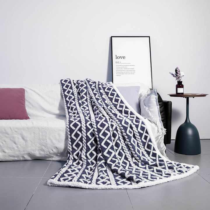 Women’s cuddly blanket in modern Boho design Stornfield