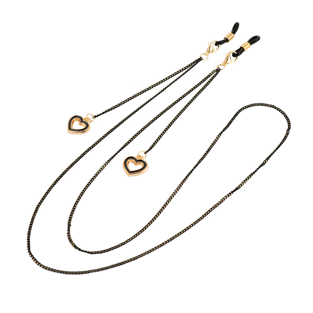 Heart Charm Eyewear Chain Stornfield