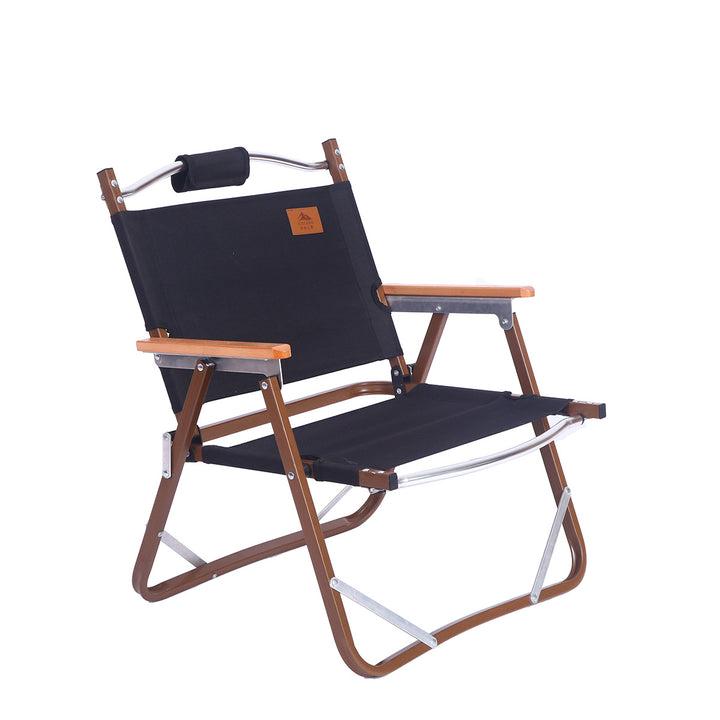 Folding chair with ergonomic design and sturdy frame Stornfield