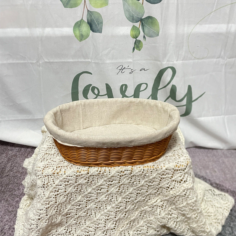 Cozy Woven Bread Basket Stornfield