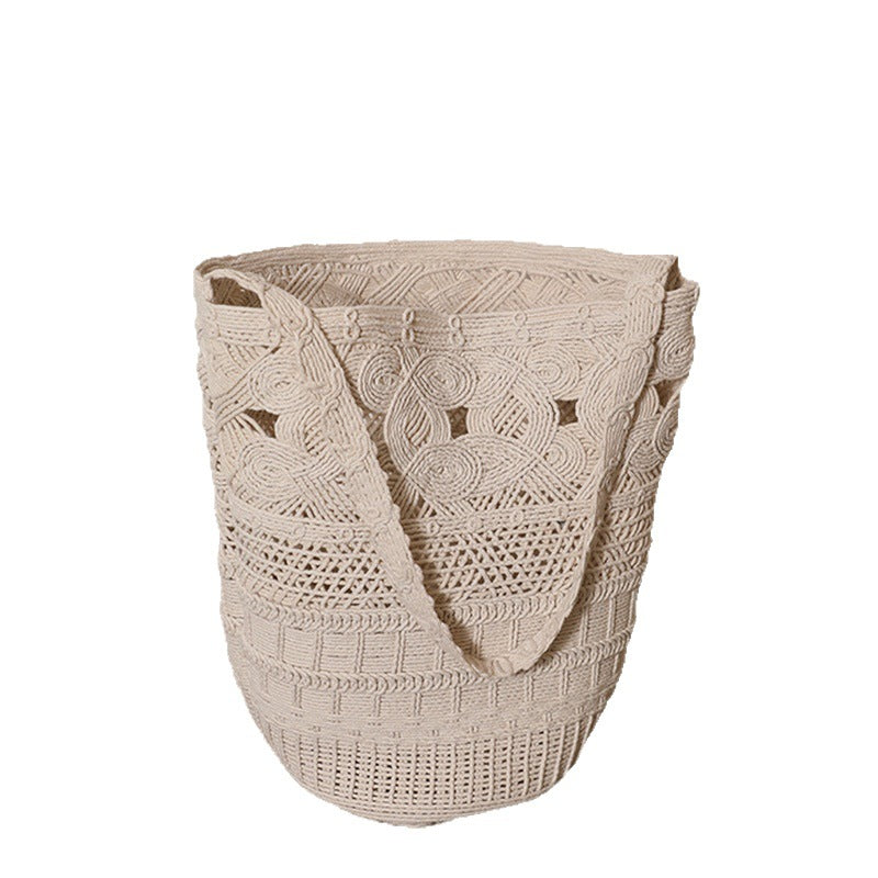 Hand-crocheted cotton bag Stornfield