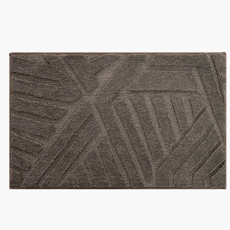 Modern Geometric Bath Mat Stornfield