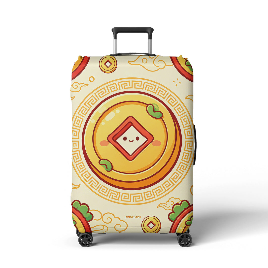 Women's Luggage Protective Cover in Inspiring Asian Design Stornfield