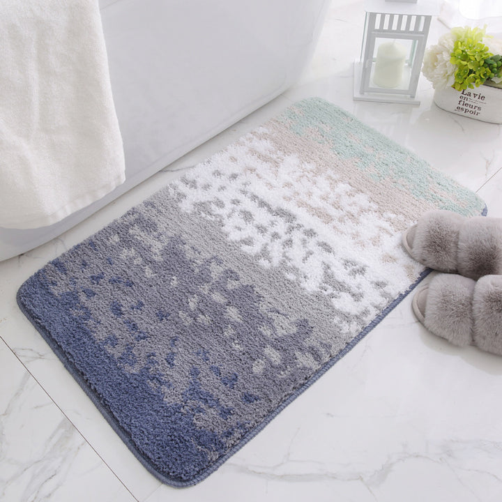 Plush Bathroom Rug Set
