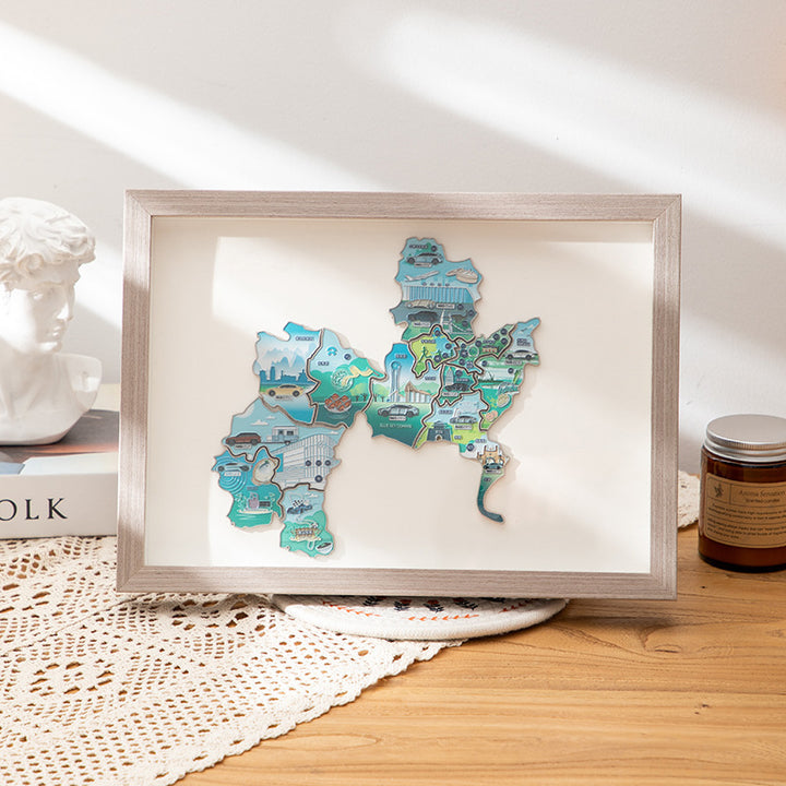 Artistic Puzzle Wall Art