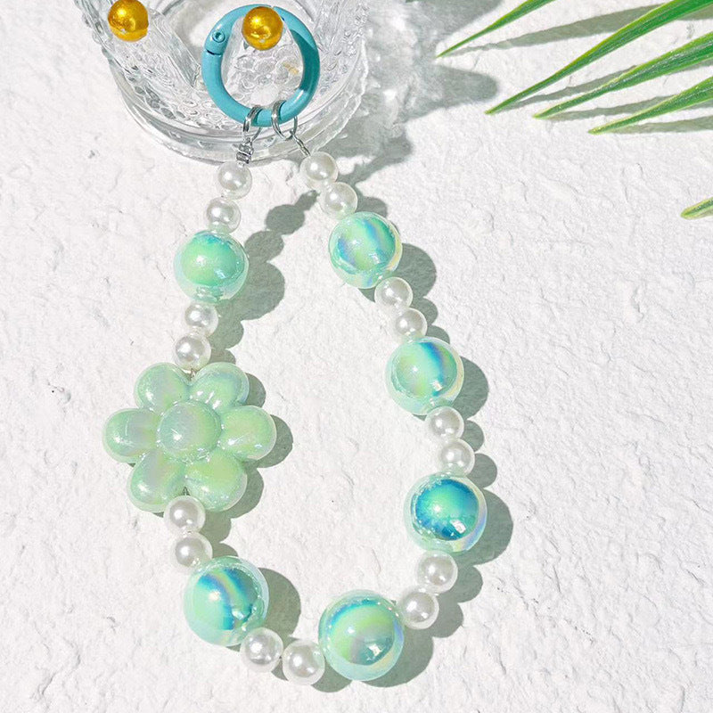 Floral Beaded Phone Chain Stornfield