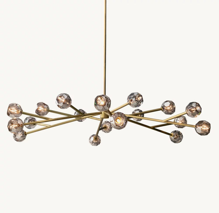 Modern Floral Chandelier