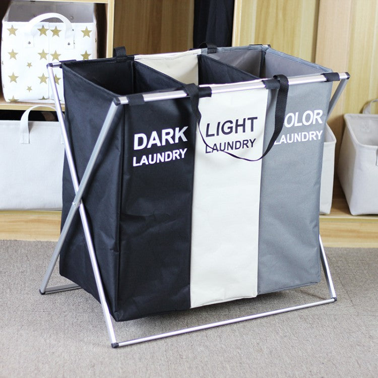 Laundry separation basket with sturdy handles Stornfield