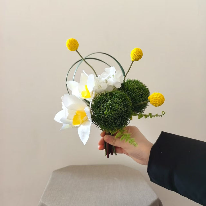Elegant Decorative Orchid Arrangement