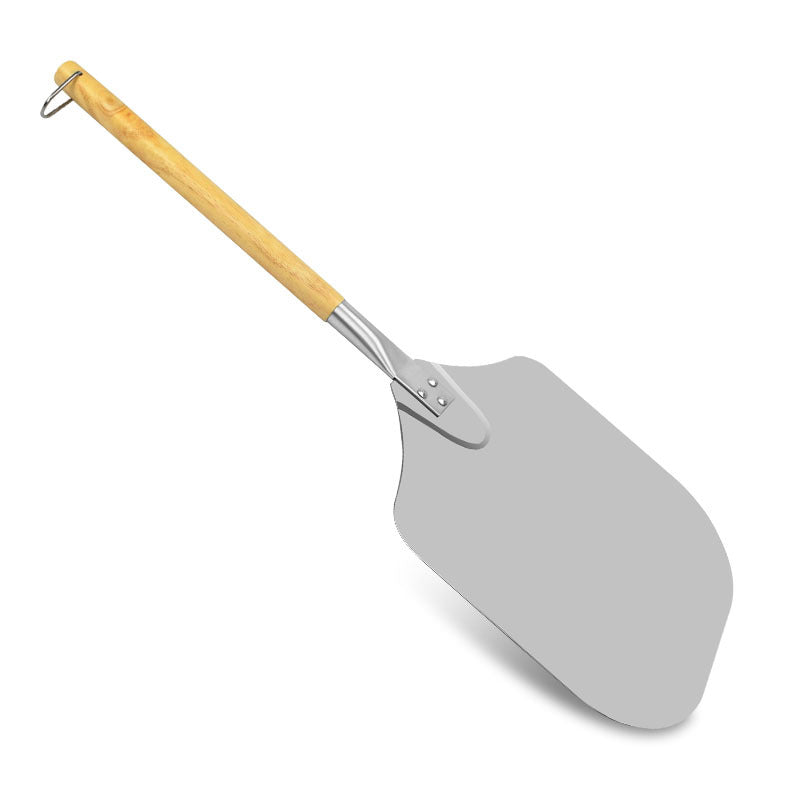 detachable wooden handle stainless steel pizza peel paddle for ovens and grills Stornfield
