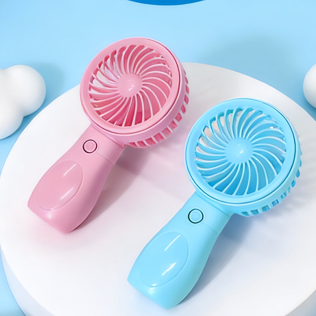 Women's Portable Mini Hand Fan with USB Charging Function Stornfield