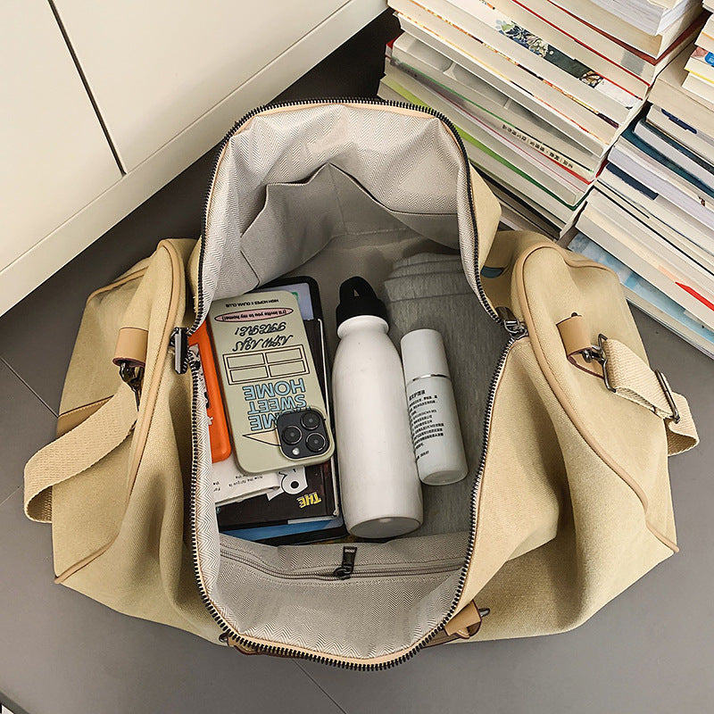 Stylish Canvas Travel Duffel