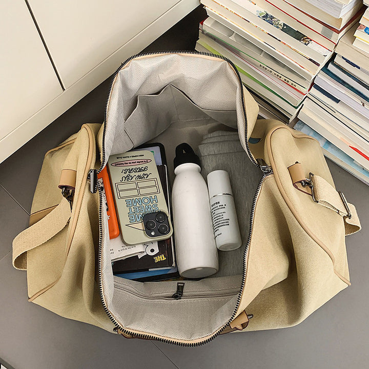 Stylish Canvas Travel Duffel