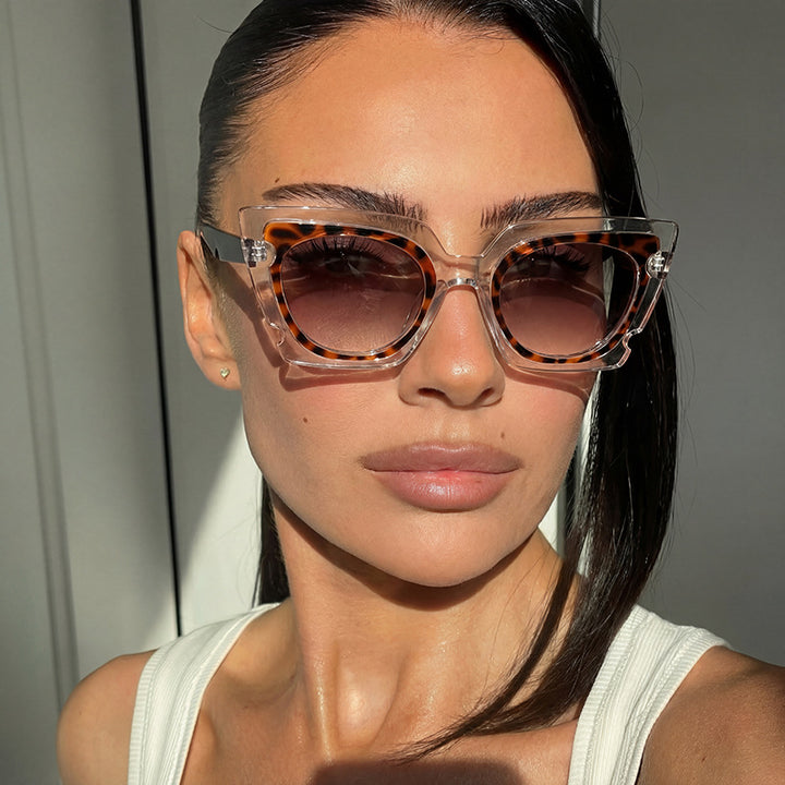 Women's oversized sunglasses with extravagant frame and UV protection Stornfield