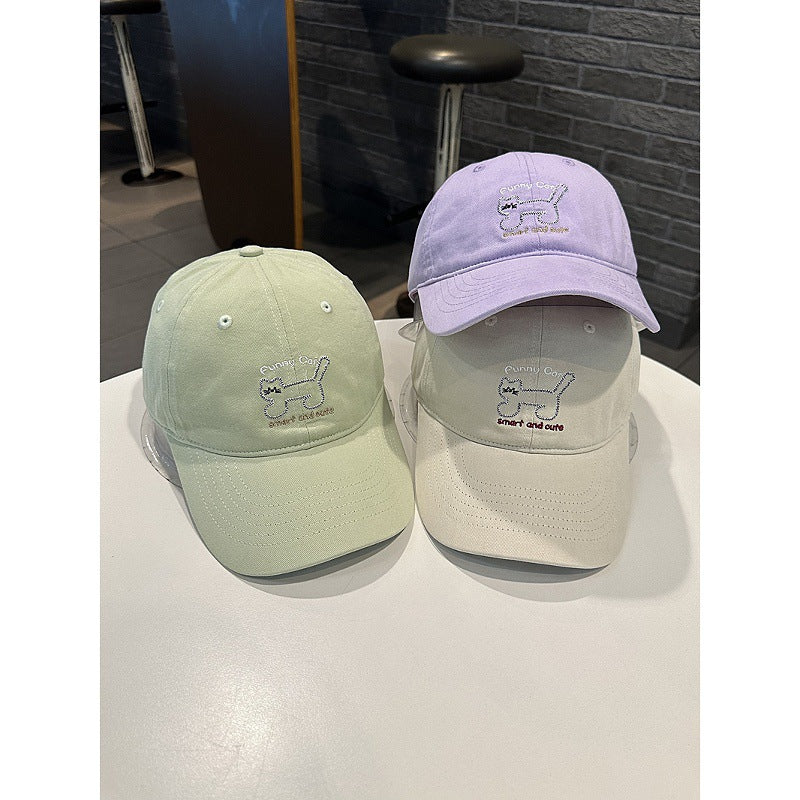 Women's Playful Cat-Themed Baseball Cap Stornfield
