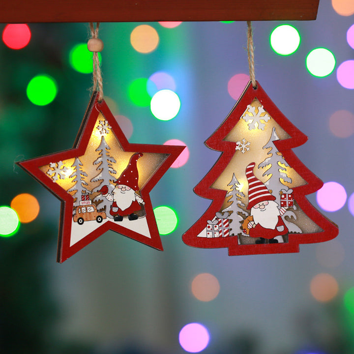 Christmas tree hanging decoration in star shape Stornfield