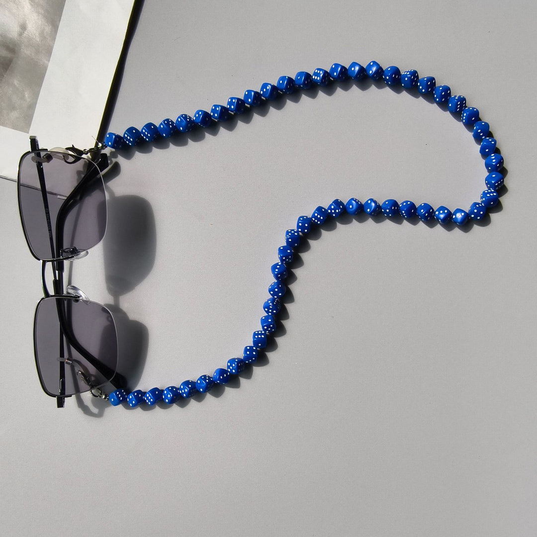 Fashionable Glasses Chain Made of Colorful Beads Stornfield