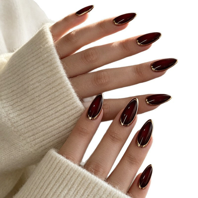 Elegant Almond-Shaped Nail Enhancements Stornfield 1789915251