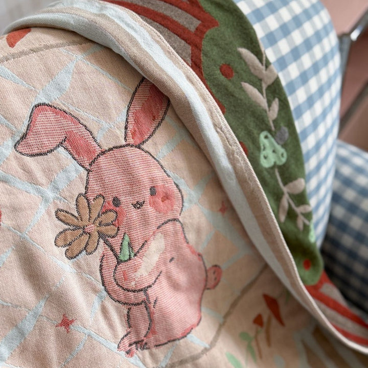 Cotton Muslin Decorative Duck Swaddle Blanket