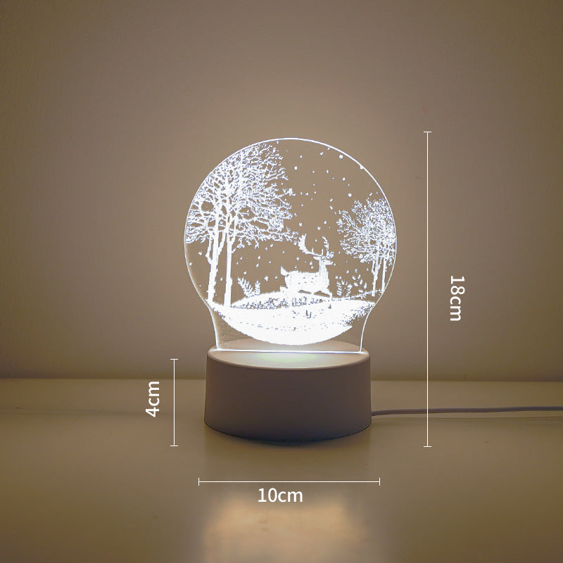 LED Tiger Figure Decorative Lamp