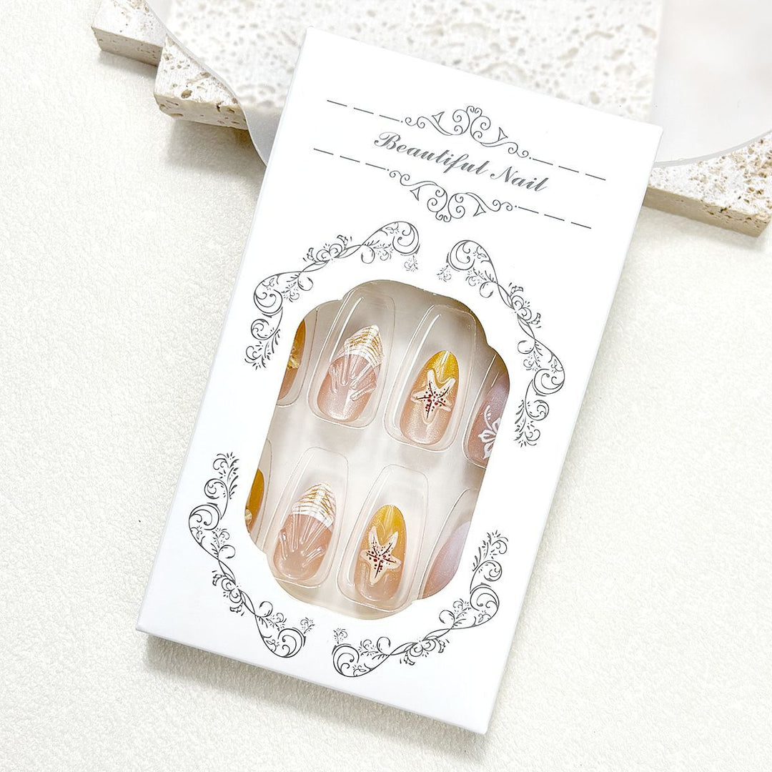 Artistic Themed Press-On Nail Collection Stornfield
