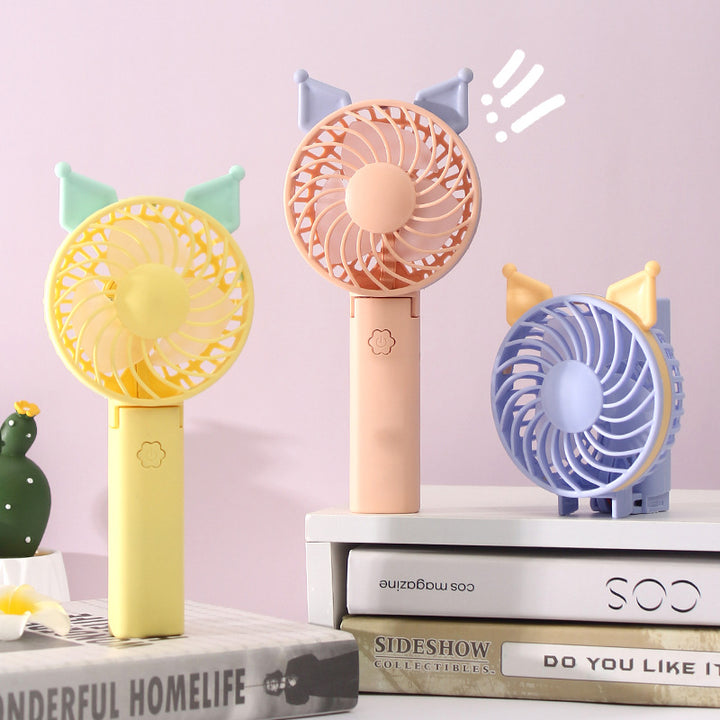 Unisex Funny Handheld Fan with Animal Ears Stornfield