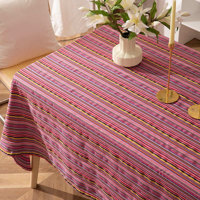 Jacquard tablecloth