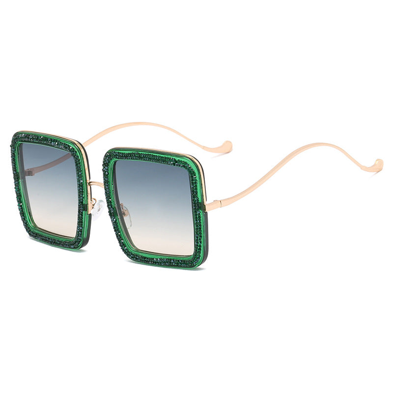 Women's glamorous sunglasses with sparkling crystal frame Stornfield