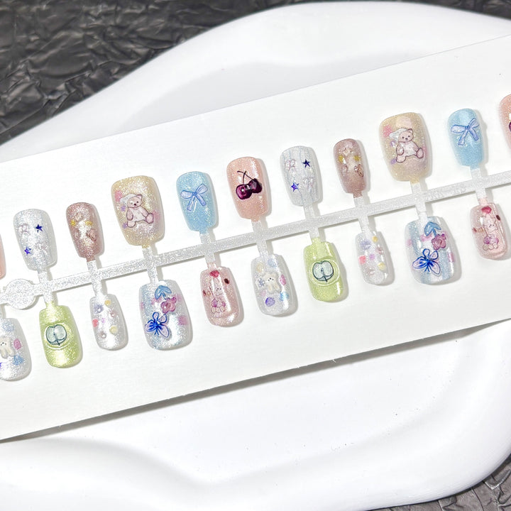 Elegant Ombre Art Press-On Nails