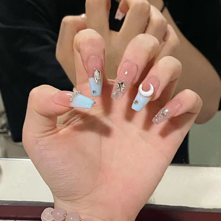 Luxury Glitter Design Artificial Nails Stornfield