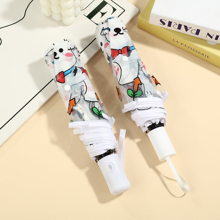 Women Pet Motif Umbrella Stornfield
