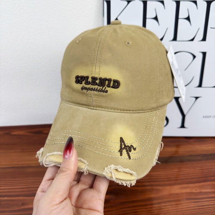 Women's Distressed Graphic Baseball Cap Stornfield