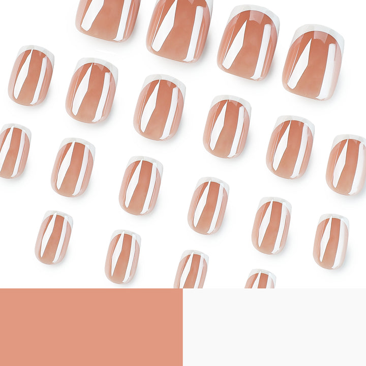 Elegant Nail Extensions with French Finish Stornfield