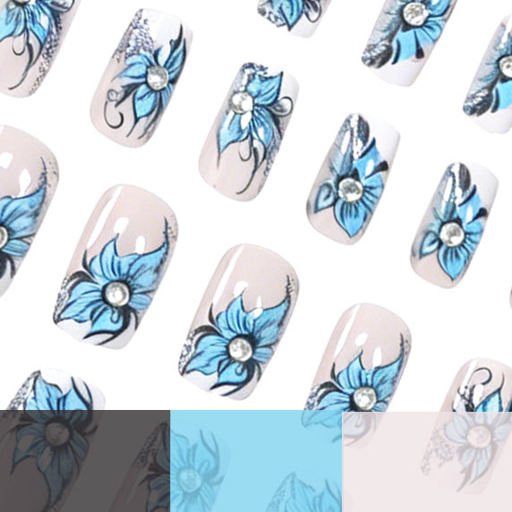 Floral Design Nail Art Stornfield