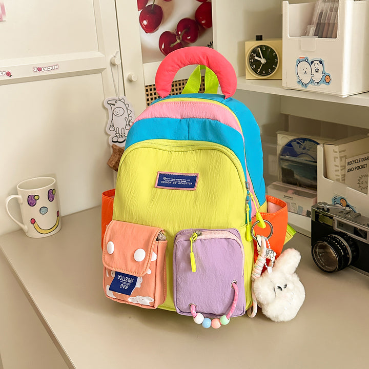 Colorful Multi-Pocket Backpack Stornfield