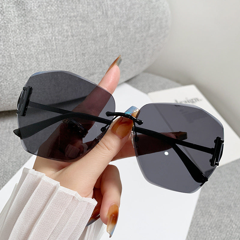 Women futuristic square sunglasses Stornfield
