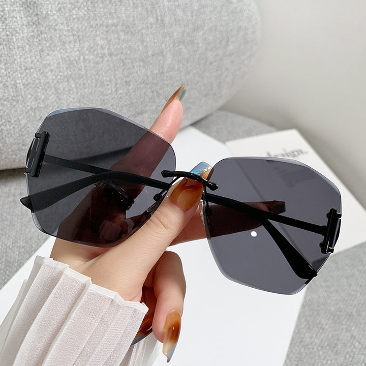 Women futuristic square sunglasses Stornfield