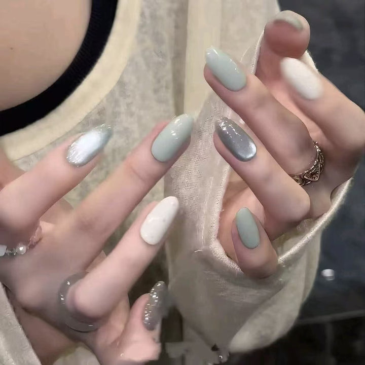 Stylish Press-On Nail Wraps Stornfield