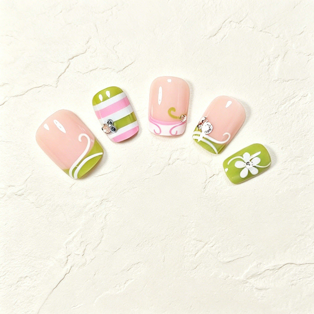 Decorative Press-On Nail Art Tips Stornfield