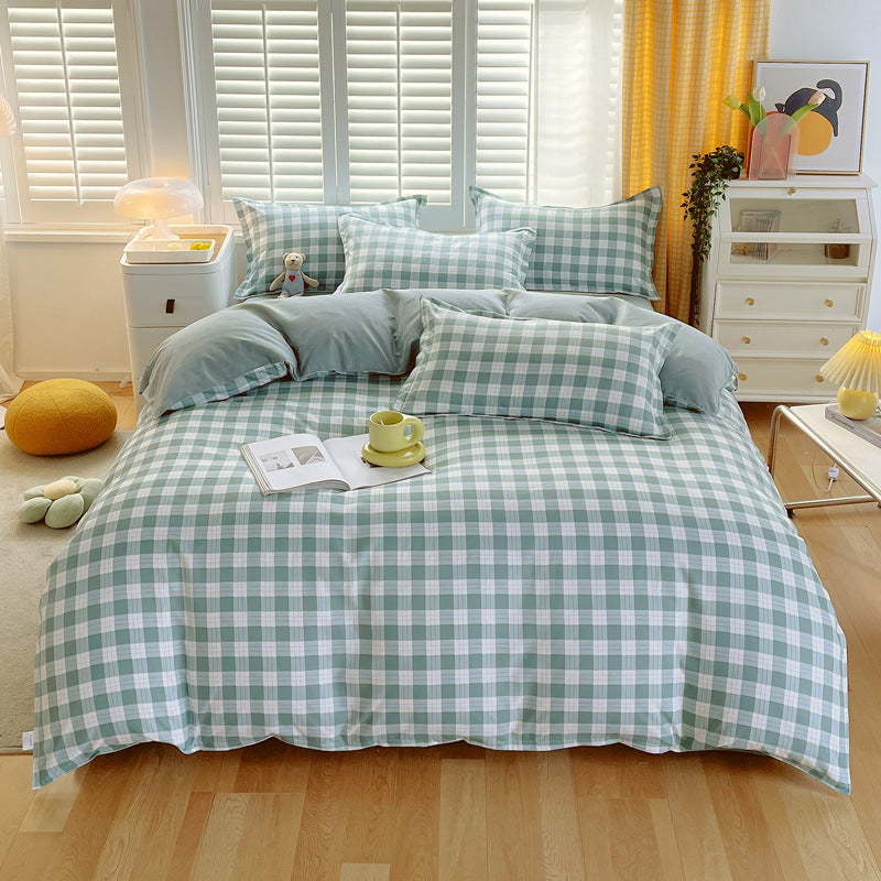 Modern Graphic Print Bedding Set