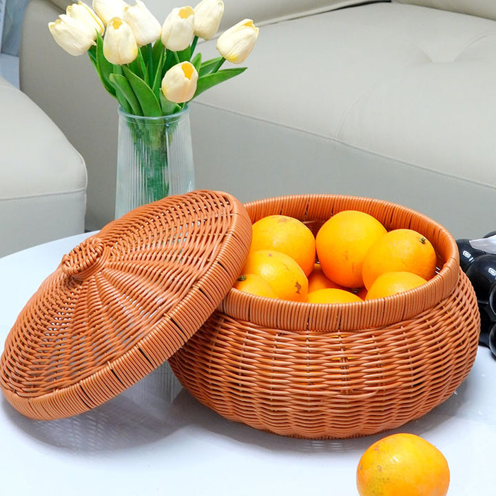 Woven Decorative Storage Container Stornfield